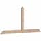 Ekena Millwork Portland Smooth Timber Gable Bracket, Douglas Fir, 96"W x 44"H x 1 1/2"D x 5 1/2"F, 11/12 Pitch GBW096X44X0206POR00SDF - alternate 4